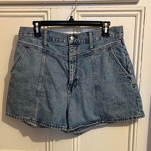 Madewell High-Waisted Denim Shorts